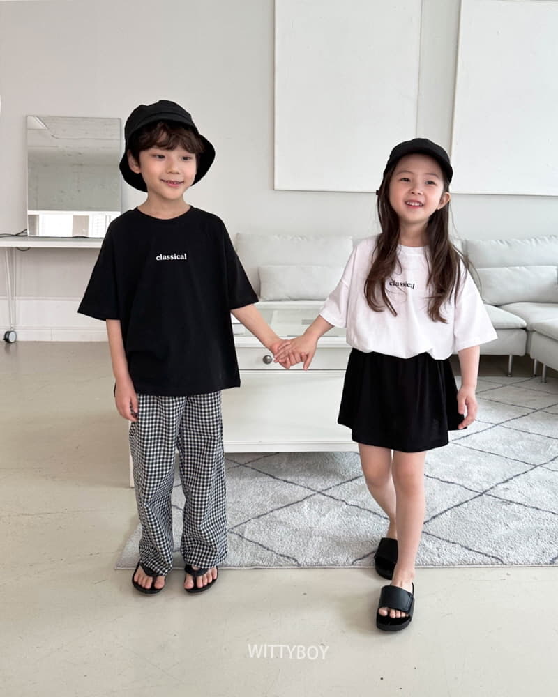 Witty Boy - Korean Children Fashion - #childrensboutique - Lilly Skirt Pants - 10