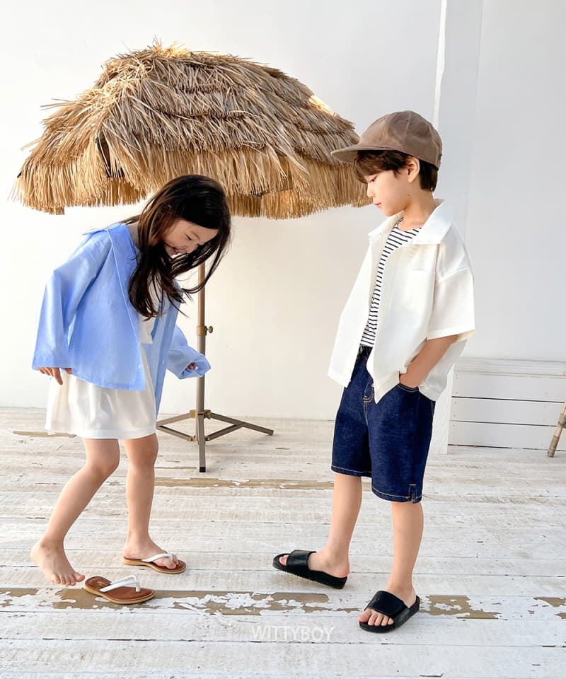 Witty Boy - Korean Children Fashion - #childrensboutique - Summer Jeans - 7