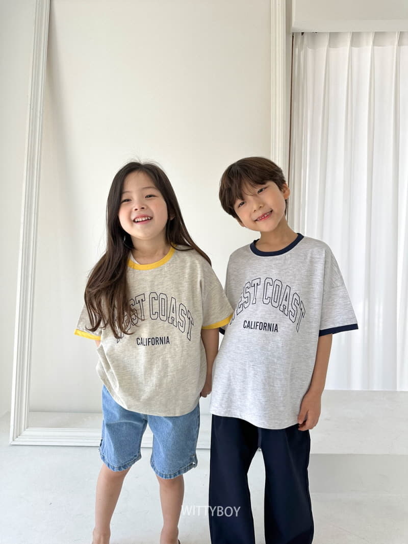 Witty Boy - Korean Children Fashion - #childrensboutique - West Tee - 8