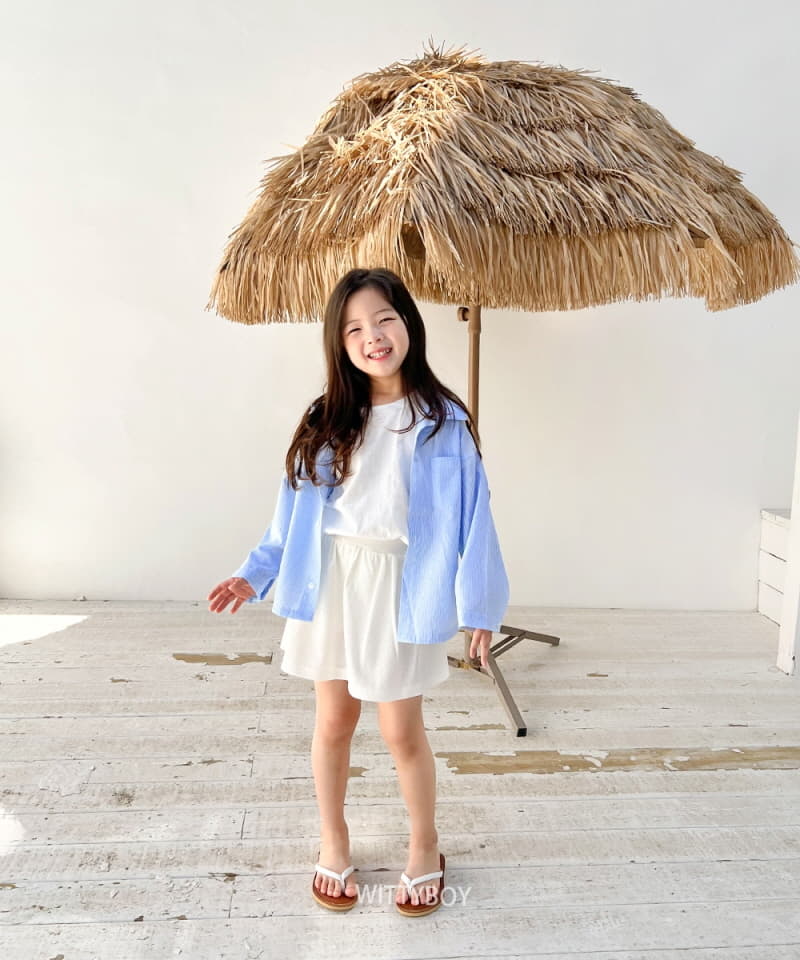 Witty Boy - Korean Children Fashion - #designkidswear - Sky Shirt - 3