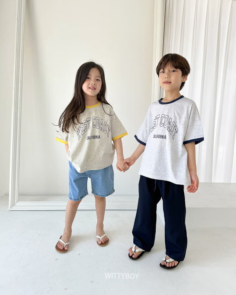 Witty Boy - Korean Children Fashion - #designkidswear - West Tee - 9