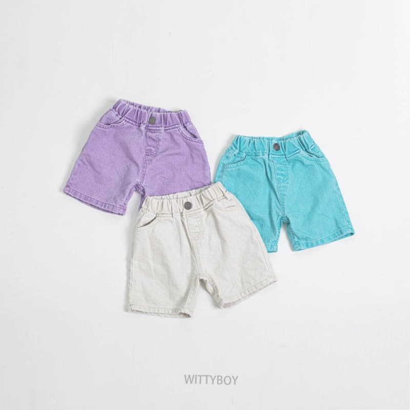 Witty Boy - Korean Children Fashion - #discoveringself - Pigment Dyeing Pants - 3