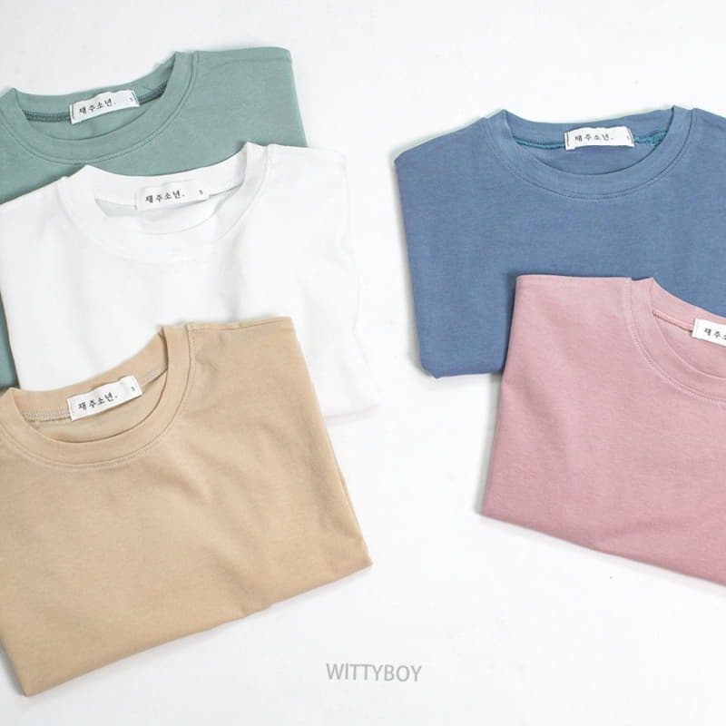 Witty Boy - Korean Children Fashion - #designkidswear - Cool Span Tee - 4