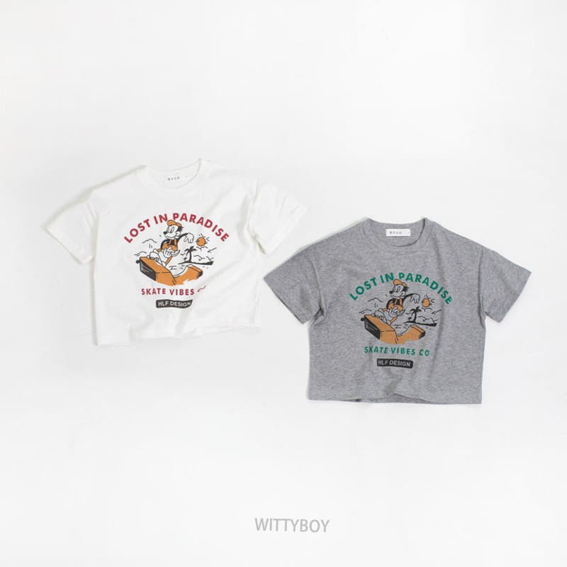 Witty Boy - Korean Children Fashion - #fashionkids - Paradise Tee - 3