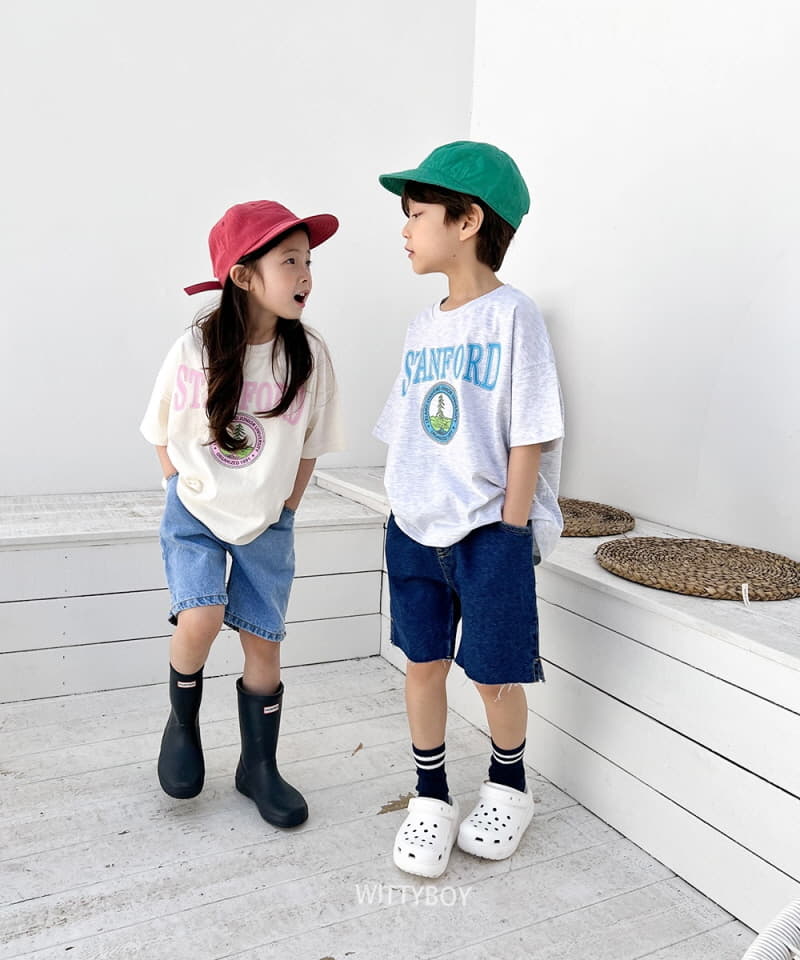 Witty Boy - Korean Children Fashion - #discoveringself - Stanford Tee - 4