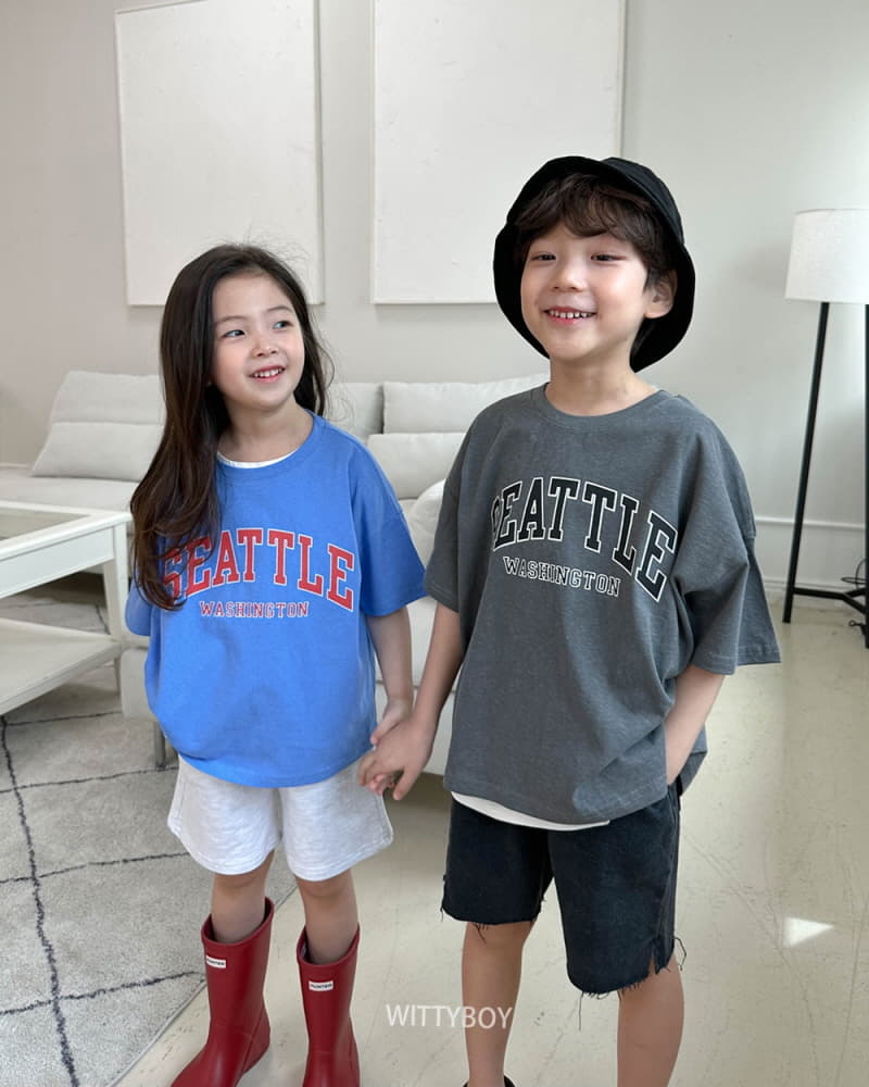 Witty Boy - Korean Children Fashion - #fashionkids - Seatle Tee - 2