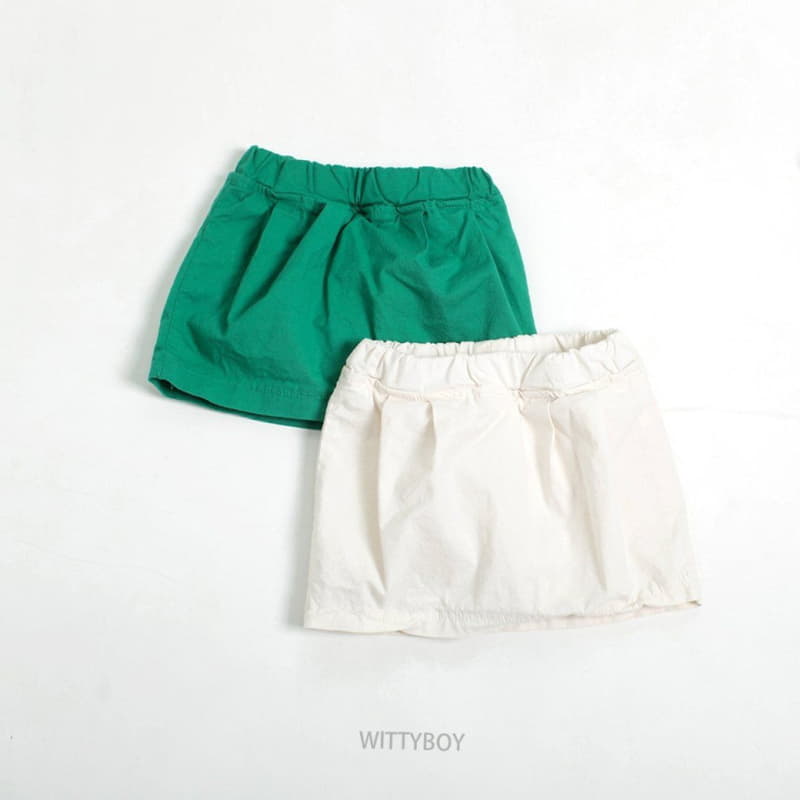 Witty Boy - Korean Children Fashion - #kidsshorts - Bunny Skirt - 2