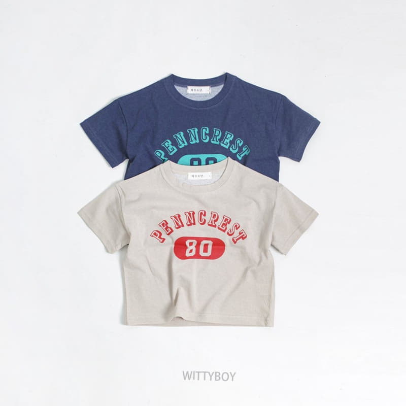 Witty Boy - Korean Children Fashion - #kidsshorts - Pudding Tee - 2