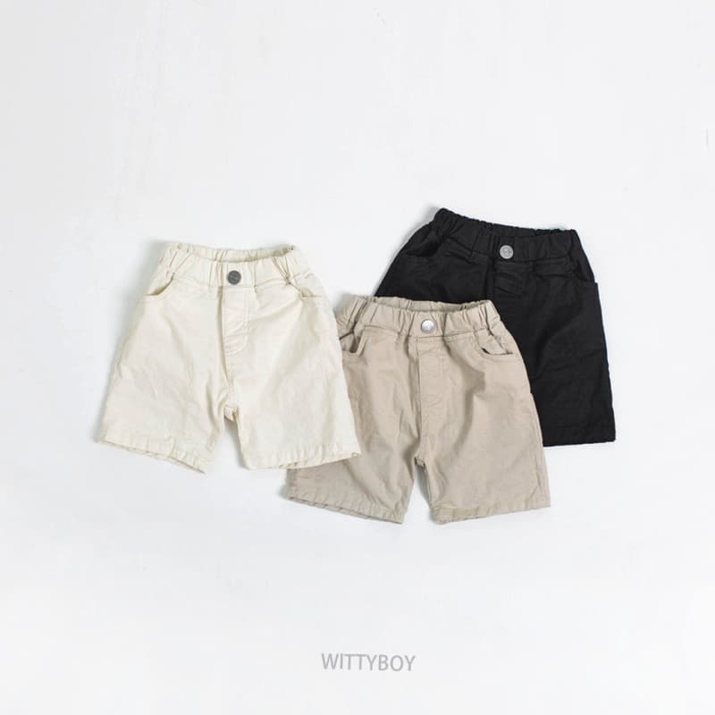 Witty Boy - Korean Children Fashion - #kidsshorts - Favorite Pants