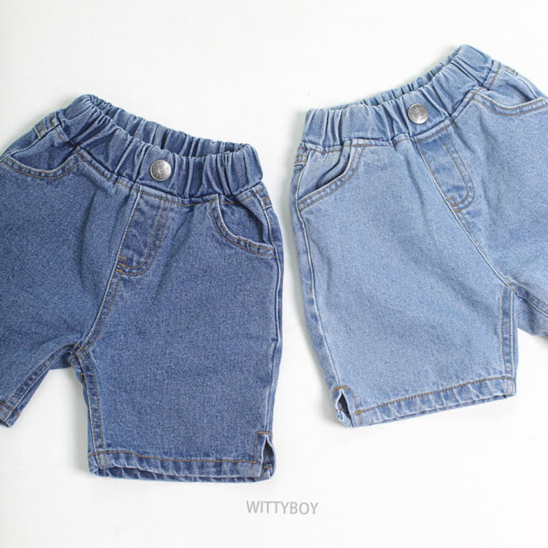 Witty Boy - Korean Children Fashion - #kidsshorts - Ant Jeans