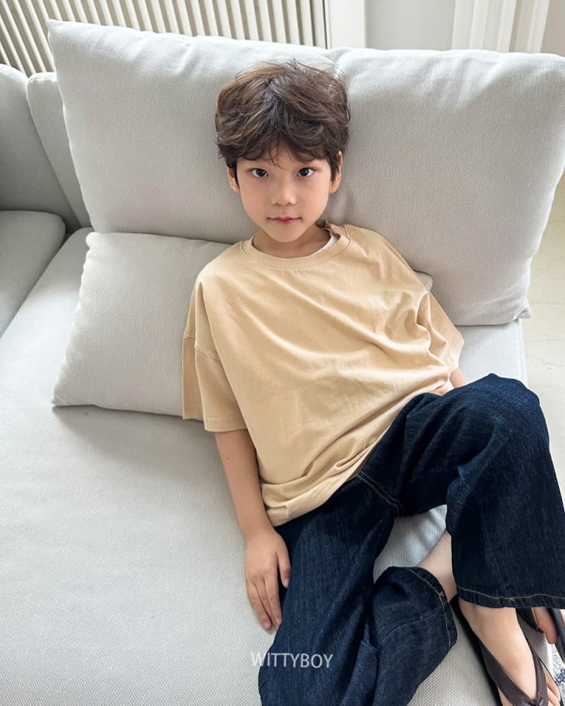 Witty Boy - Korean Children Fashion - #kidsshorts - Span Tee - 8