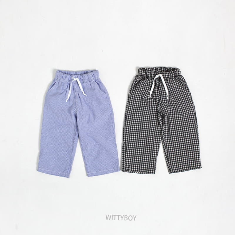 Witty Boy - Korean Children Fashion - #kidsstore - Natural Pants - 3