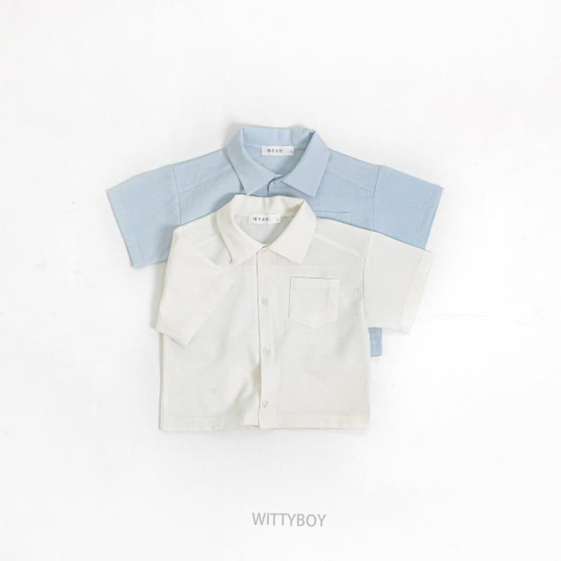 Witty Boy - Korean Children Fashion - #kidsstore - Slush Shirt - 3