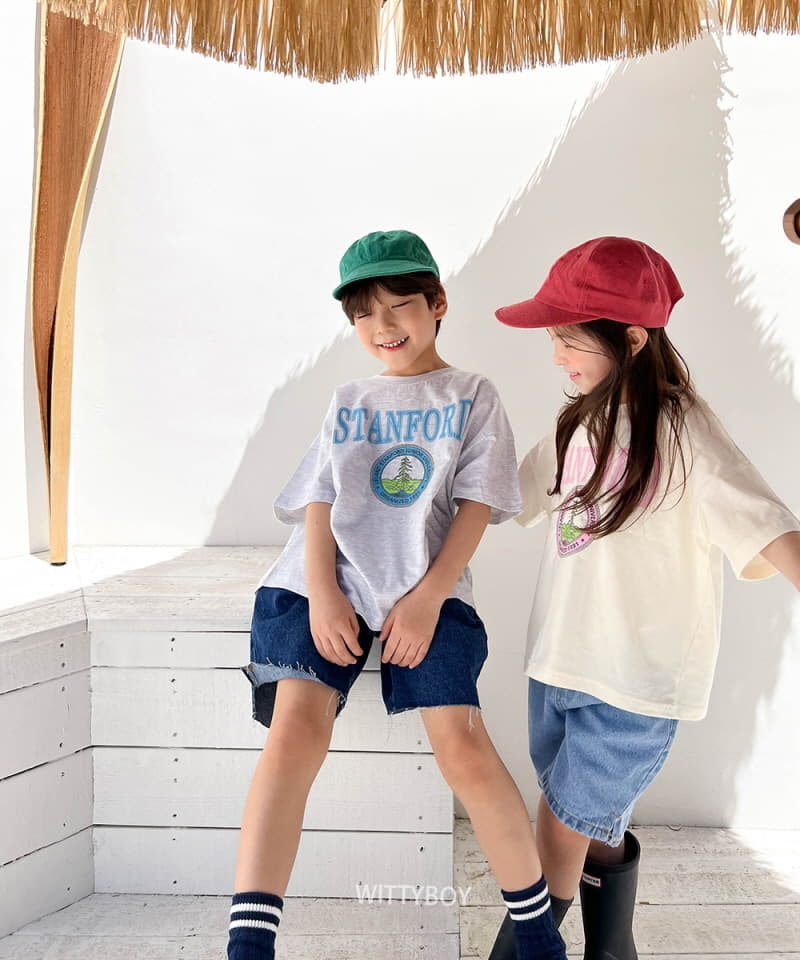 Witty Boy - Korean Children Fashion - #kidsstore - Stanford Tee - 6