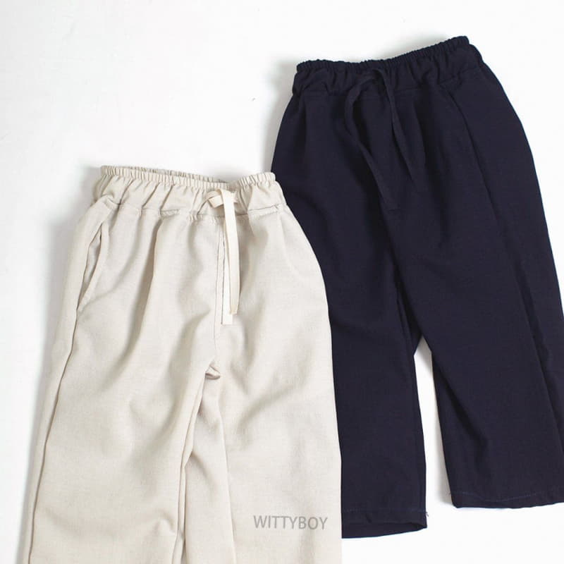 Witty Boy - Korean Children Fashion - #kidzfashiontrend - Summer Pants - 2