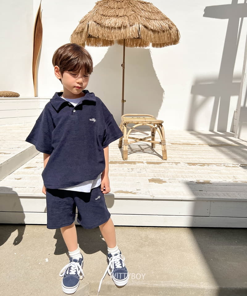 Witty Boy - Korean Children Fashion - #kidzfashiontrend - W Terry Tee - 8