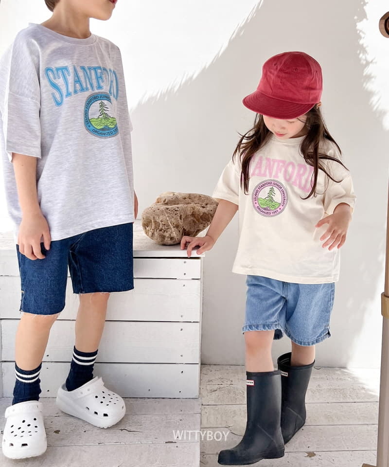 Witty Boy - Korean Children Fashion - #kidzfashiontrend - Stanford Tee - 7