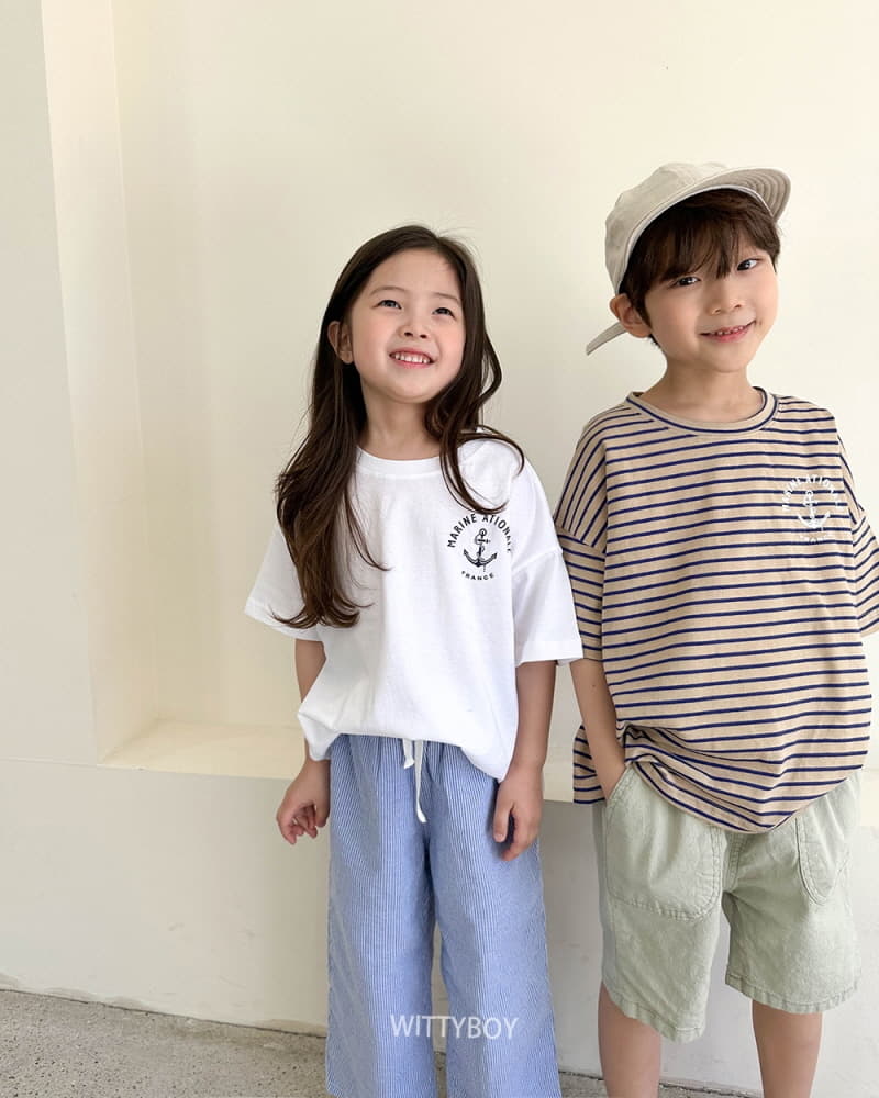 Witty Boy - Korean Children Fashion - #kidzfashiontrend - Nature Pants - 6