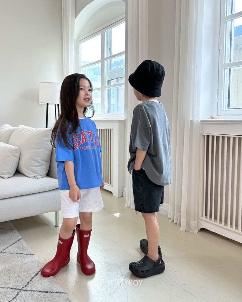 Witty Boy - Korean Children Fashion - #littlefashionista - Seatle Tee - 7