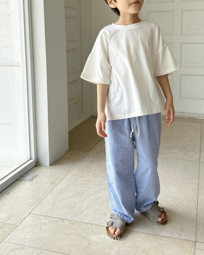 Witty Boy - Korean Children Fashion - #littlefashionista - Nature Pants - 8