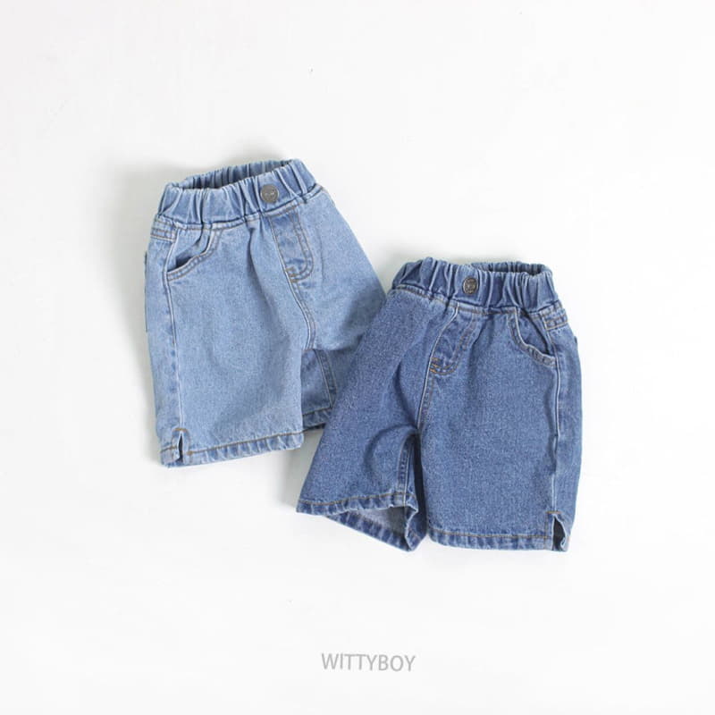 Witty Boy - Korean Children Fashion - #littlefashionista - Ant Jeans - 4