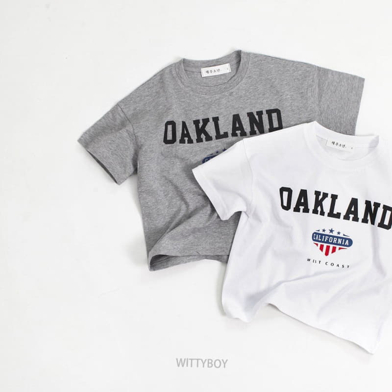 Witty Boy - Korean Children Fashion - #magicofchildhood - Oakland Tee - 3