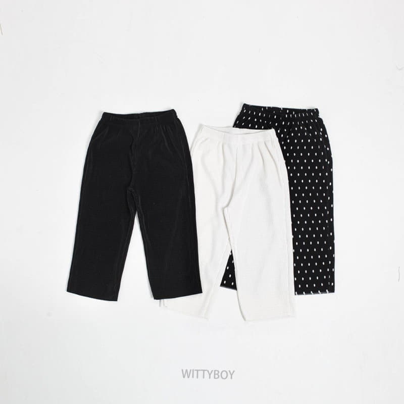 Witty Boy - Korean Children Fashion - #minifashionista - Pleats Pants - 2