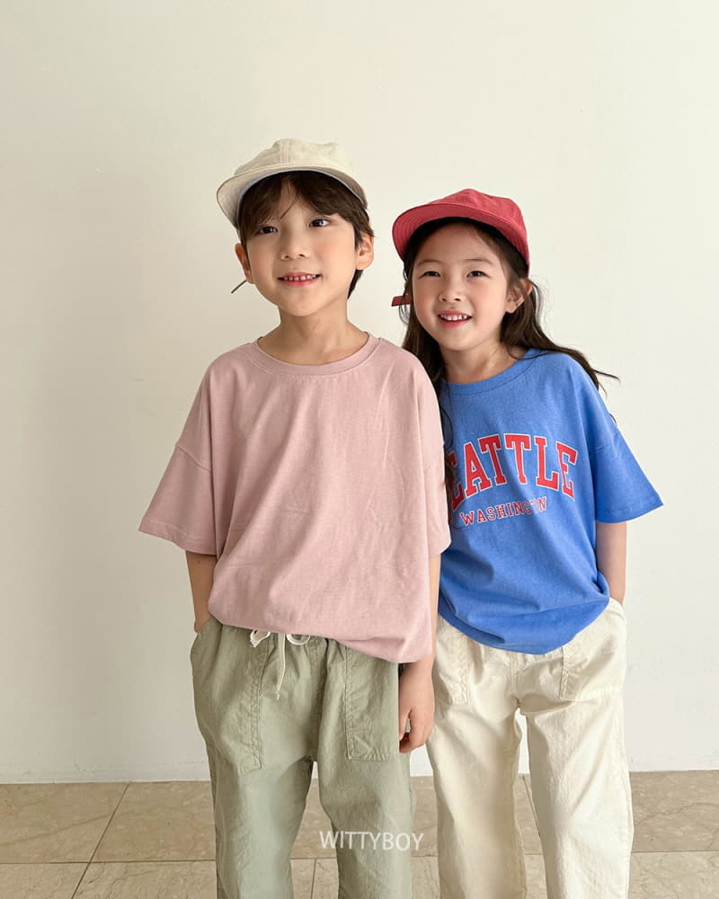 Witty Boy - Korean Children Fashion - #prettylittlegirls - Seatle Tee - 10