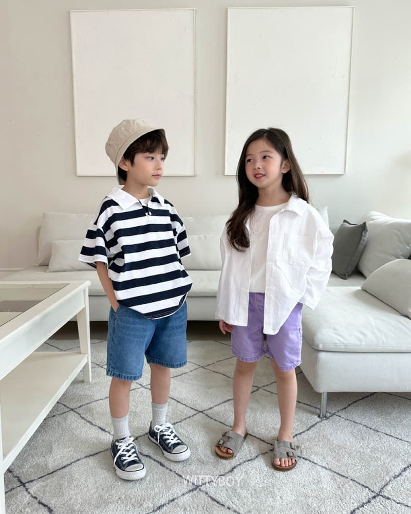 Witty Boy - Korean Children Fashion - #prettylittlegirls - Pram Tee - 8