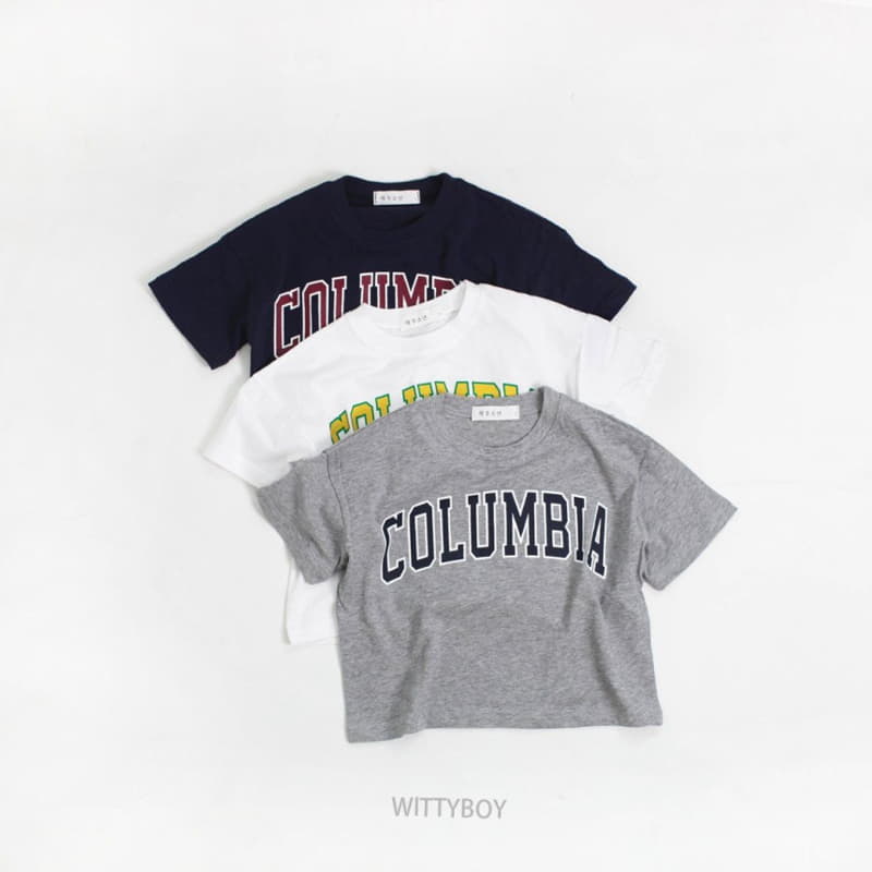 Witty Boy - Korean Children Fashion - #stylishchildhood - Colombia Tee