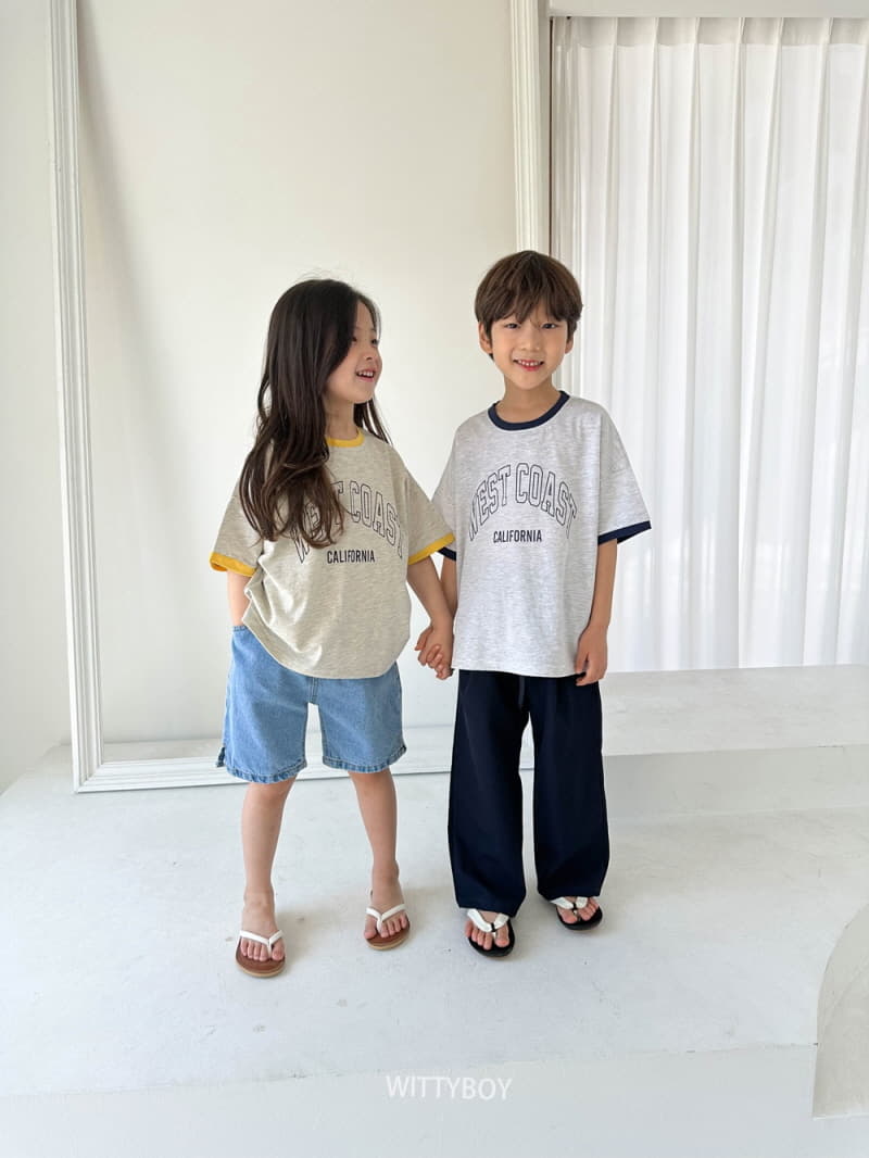 Witty Boy - Korean Children Fashion - #stylishchildhood - West Tee - 6