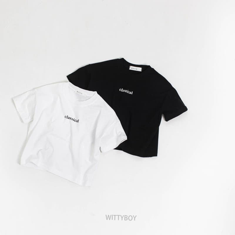 Witty Boy - Korean Children Fashion - #stylishchildhood - Classic Tee