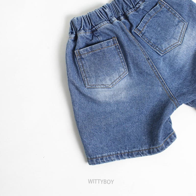 Witty Boy - Korean Children Fashion - #todddlerfashion - Western Jeans - 3