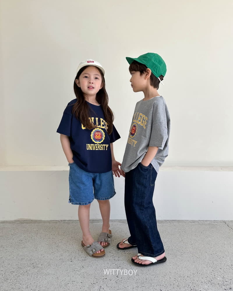 Witty Boy - Korean Children Fashion - #todddlerfashion - Ant Jeans - 9