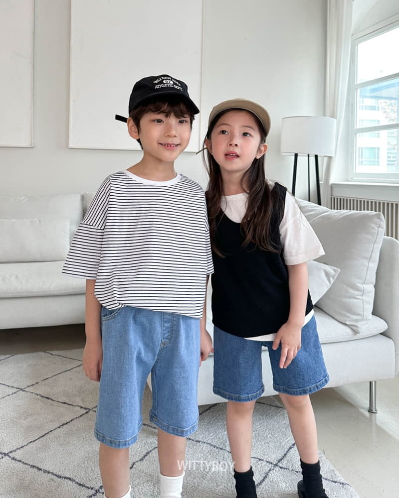 Witty Boy - Korean Children Fashion - #todddlerfashion - Nana Bustier - 11