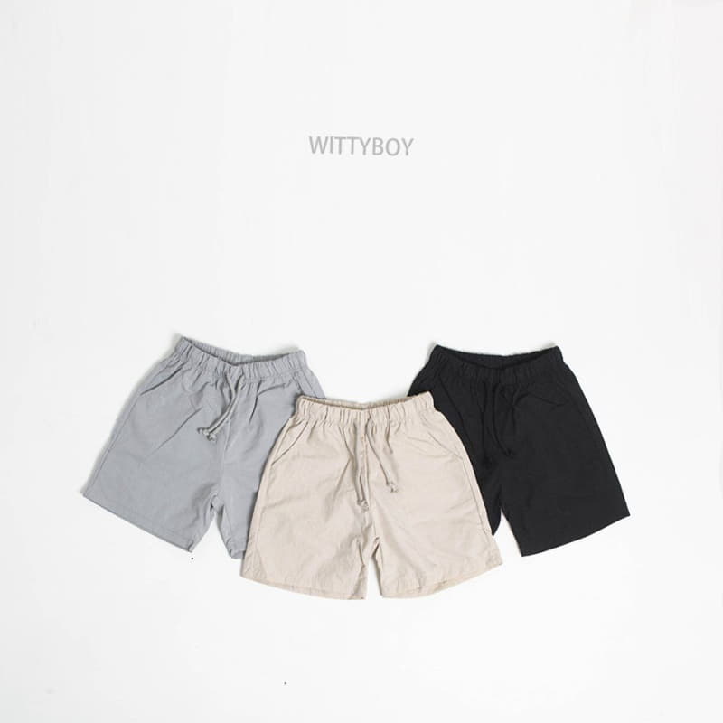 Witty Boy - Korean Children Fashion - #toddlerclothing - Jade Shorts