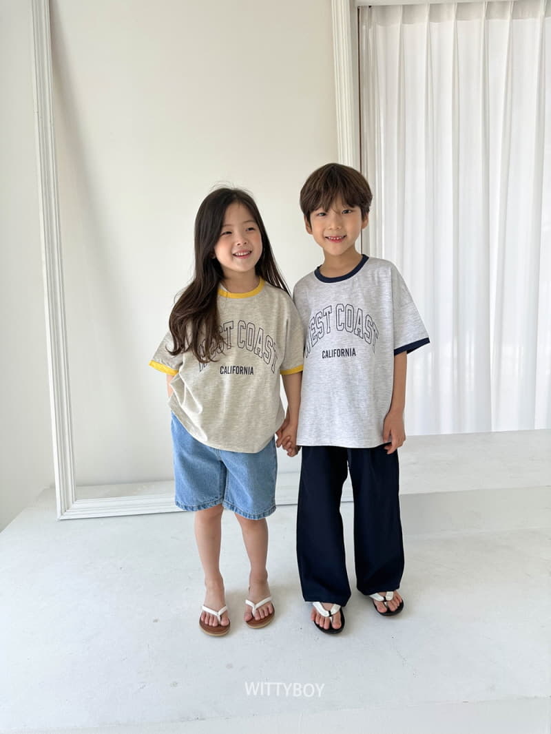 Witty Boy - Korean Children Fashion - #toddlerclothing - West Tee - 5