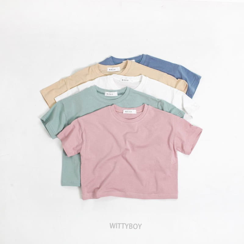 Witty Boy - Korean Children Fashion - #toddlerclothing - Span Tee