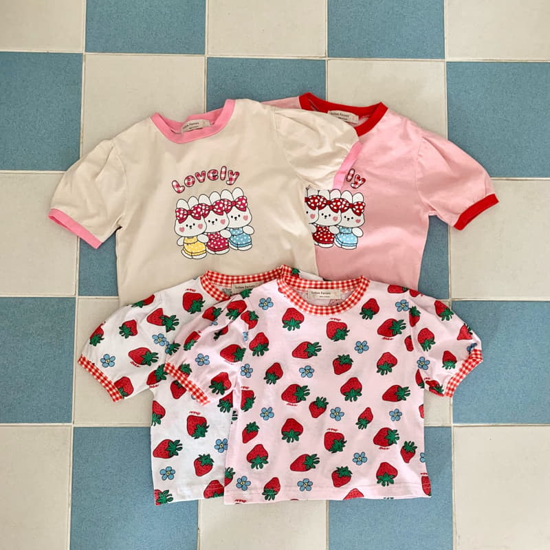 Yellow Factory - Korean Children Fashion - #stylishchildhood - Strawberry Tee - 11