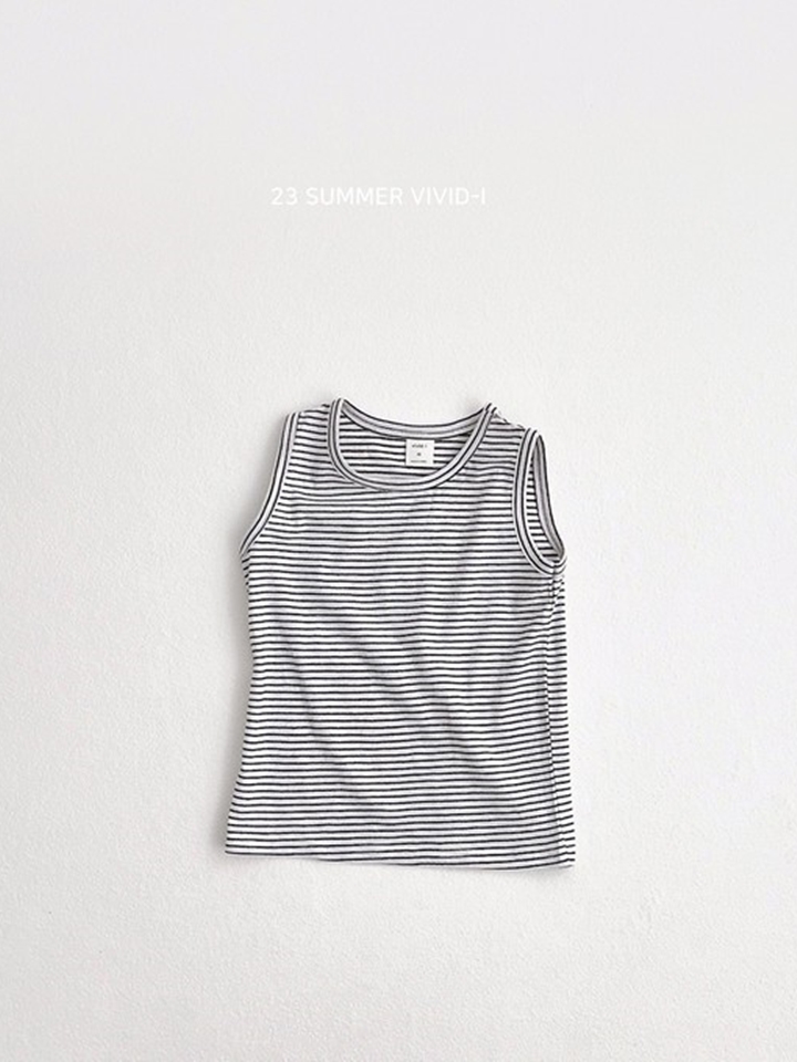 Stripes Layered Sleeveless