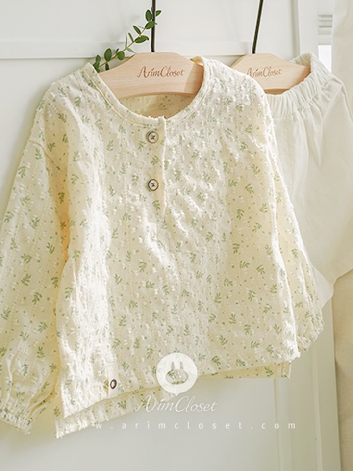 Nature Green Leaf Cute Blouse