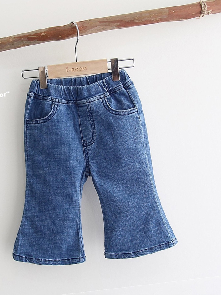 Span Denim Cropped Jeans