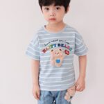 Stripes Happy Bear Tee