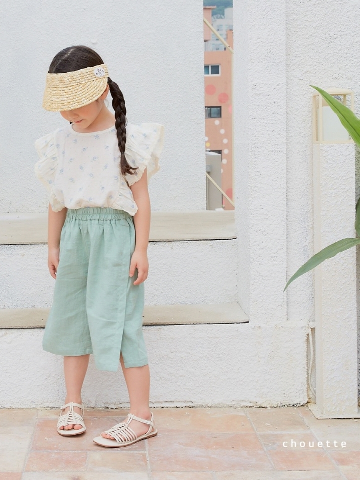 Linen Slit Pants