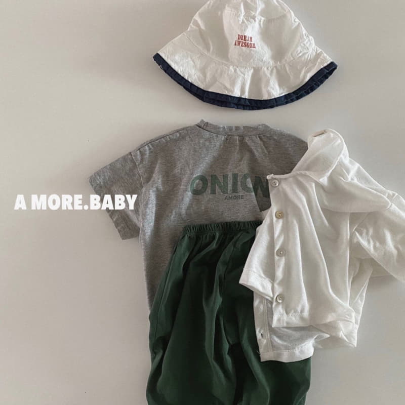 A More - Korean Baby Fashion - #babyboutiqueclothing - Bebe Union Tee - 2