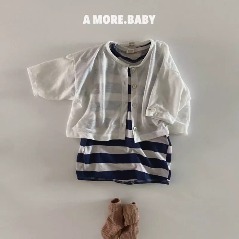 A More - Korean Baby Fashion - #babyoutfit - Bebe Summer Cardigan - 2