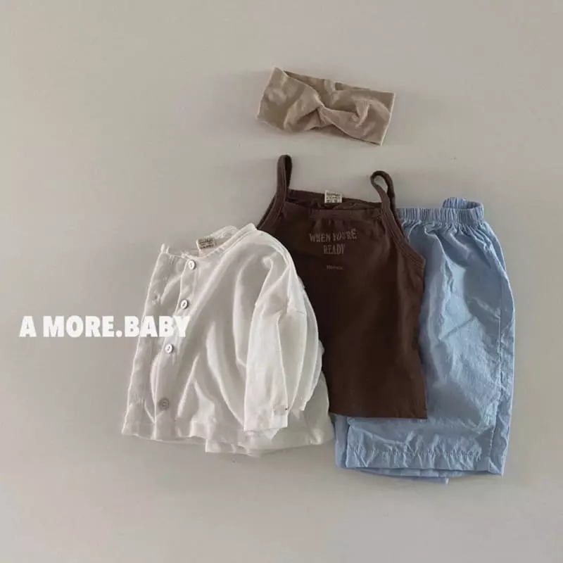 A More - Korean Baby Fashion - #onlinebabyshop - Bebe Summer Cardigan - 6