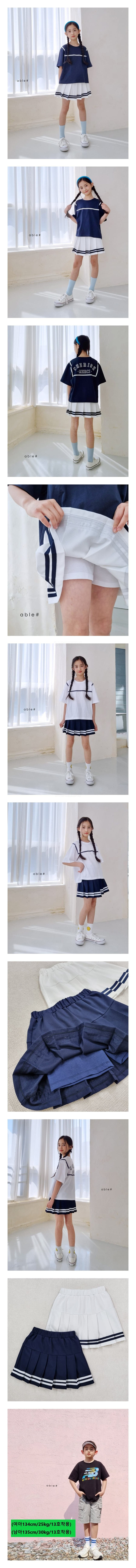 Able# - Korean Junior Fashion - #prettylittlegirls - Marine Skirt