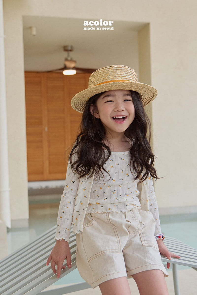 Acolor - Korean Children Fashion - #Kfashion4kids - Eyelet Summer Cardigan - 11