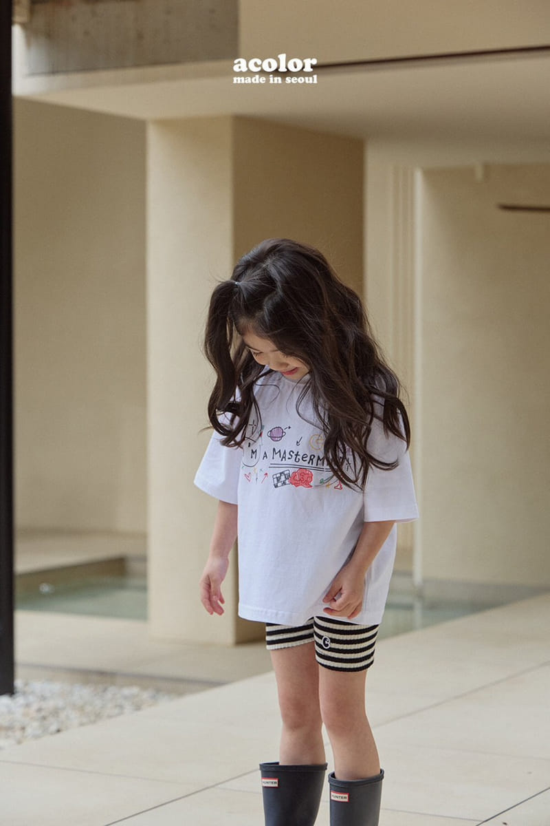 Acolor - Korean Children Fashion - #Kfashion4kids - Sketch Tee - 5